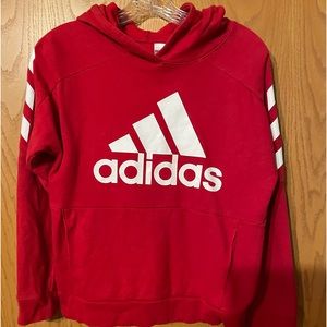 Adidas boys hoodie size L 12/14
